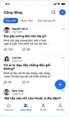 Màn hình cộng đồng